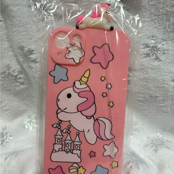 Other - Pink Unicorn IPhone 14 Plus Case